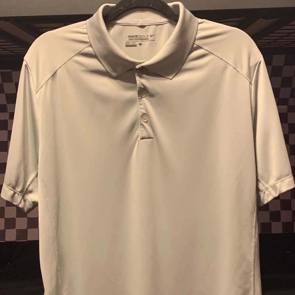 Nike Golf Polo Silver